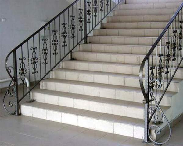 Кованые перила 043