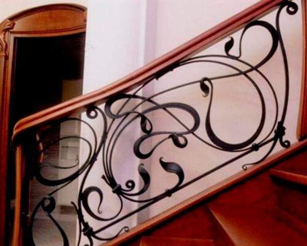 Кованые перила 044