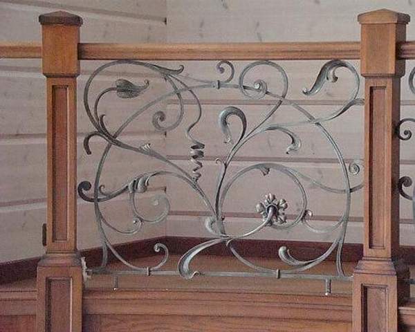 Кованые перила 045