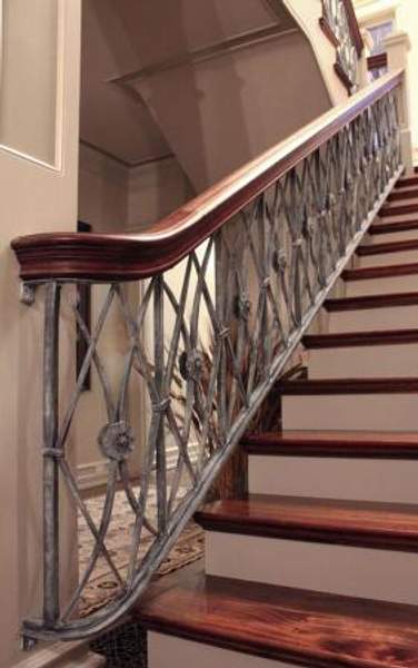 Кованые перила 054