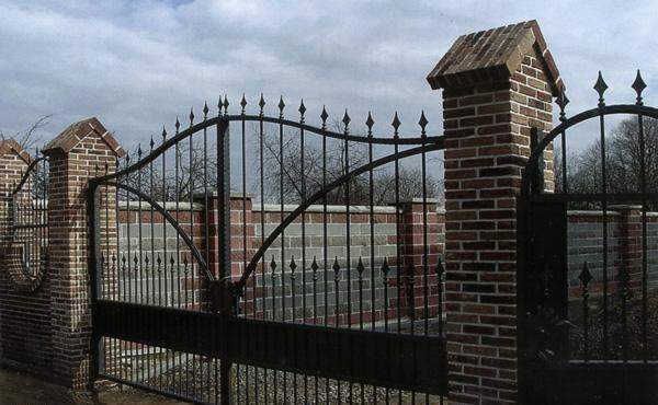 Кованые ворота 002