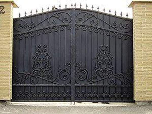 Кованые ворота 008