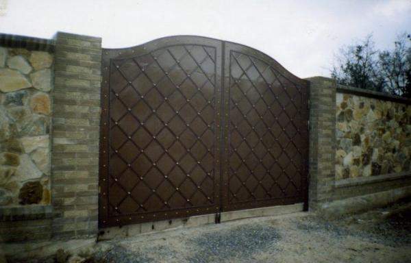Кованые ворота 012