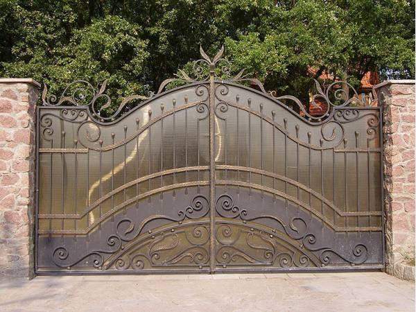 Кованые ворота 014