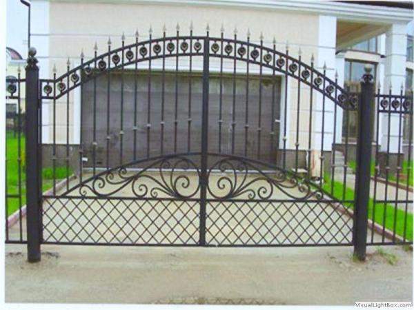 Кованые ворота 032