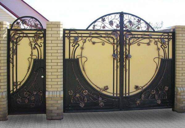 Кованые ворота 044