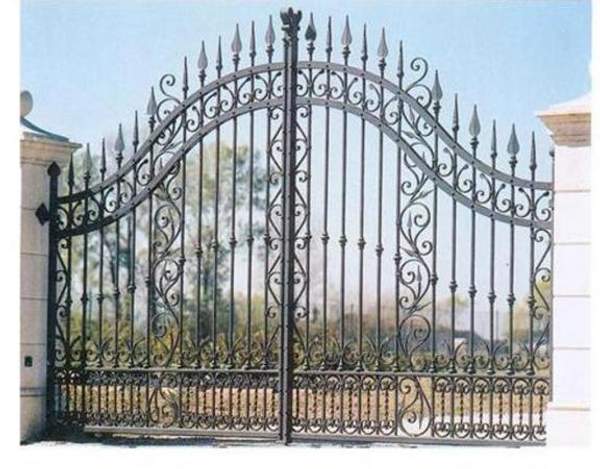 Кованые ворота 054