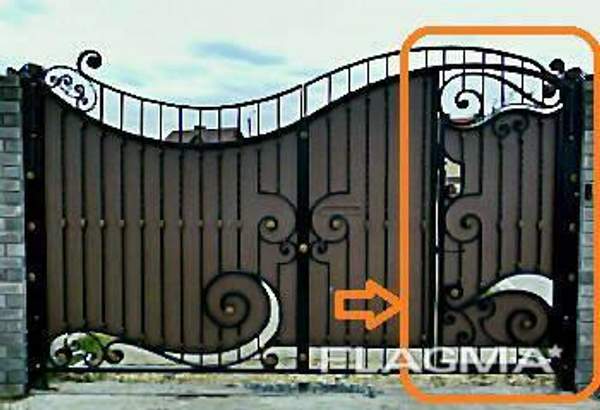 Кованые ворота