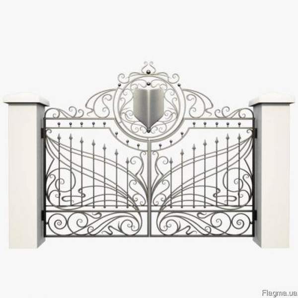Кованые ворота в Кривом Роге