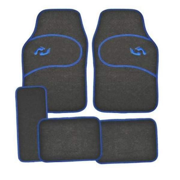 Коврик салона Arctic-2 текстильный SKYWAY черный 5 предметов п:66*44см, с:58*23см, з:29*42см