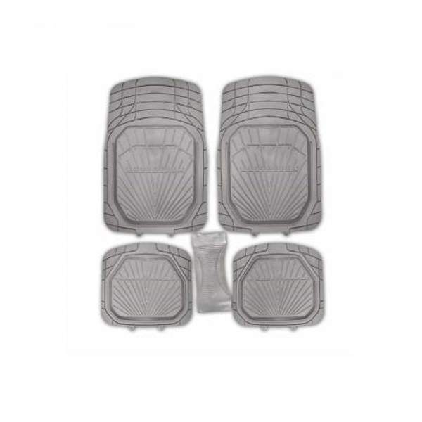 Коврик салона Rain-5 ванночка полиуретан SKYWAY серый 5 предметов п:70*49см, с:26*60см, з:49*49см