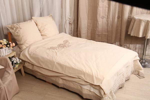 КПБ ЛЁН - Астра с вышивкой | 2 спальный