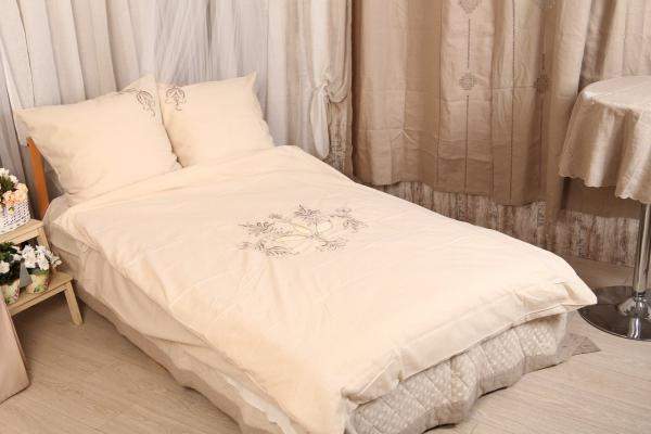 КПБ ЛЁН - Флоксы с вышивкой | 5-семейный