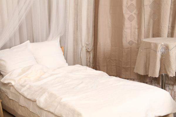 КПБ ЛЁН - Звезда с вышивкой | Евро