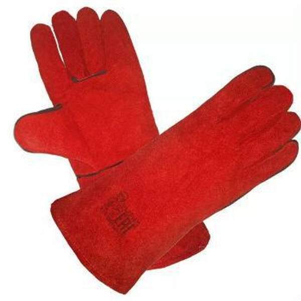 Краги красные Трек с подкладкой 1/60