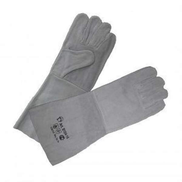 Краги серые-эко без подкладки