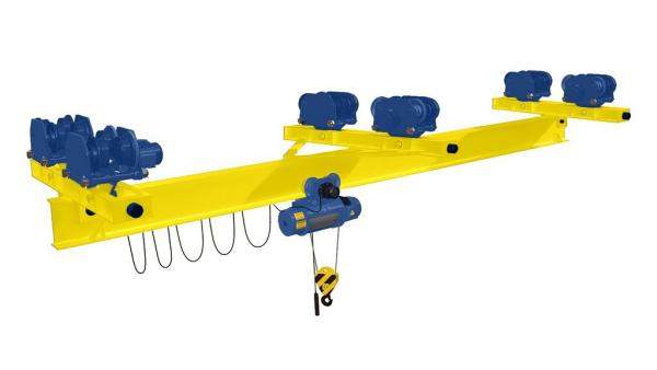 Кран-балка подвесная двухпролетная
