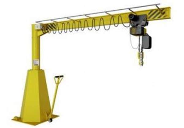 Кран консольный передвижной