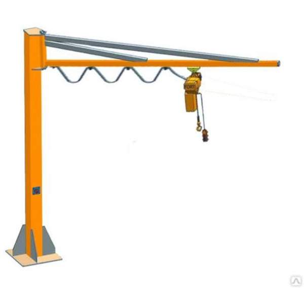 Кран консольный TOR PSJ44100 1000 кг 4x4 м