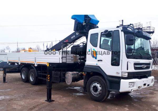 Кран-манипулятор Daewoo Novus CL7АFc КМУ НIAB 190ТМ-6 п.м 31 т