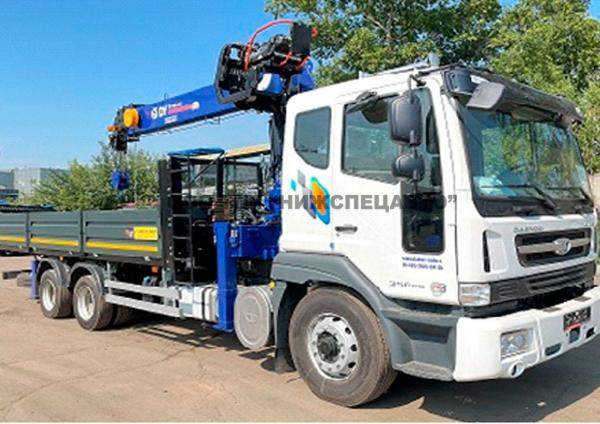 Кран-манипулятор Daewoo Novus CL8CF с КМУ DongYang SS 1956 (п.м31т)