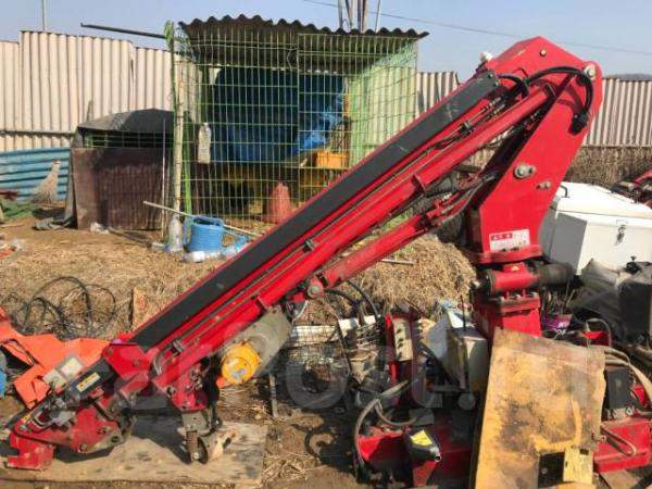 Кран-манипулятор Dasan 1000 кг вылет 10 метров Корея