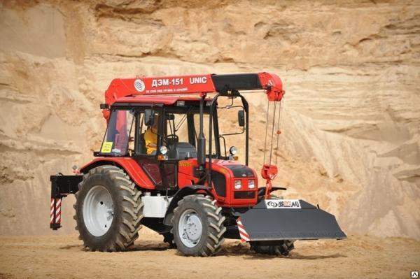 Кран манипулятор ДЭМ151 UNIC