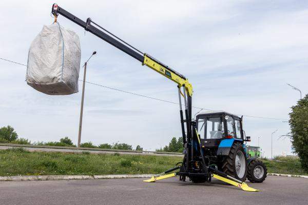 Кран манипулятор для трактора