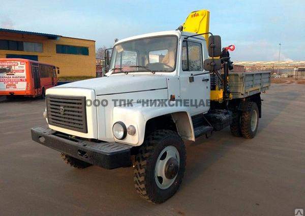 Кран-манипулятор ГАЗон 33086 с КМУ Hyva HB80E2