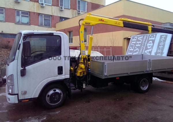 Кран-манипулятор Isuzu 85 Н с КМУ Hyva 28