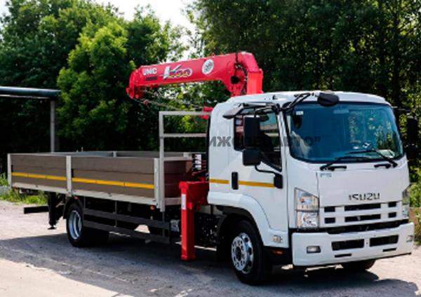 Кран-манипулятор Isuzu FSR 34 с КМУ Unic 374