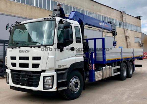 Кран-манипулятор Isuzu GIGA с КМУ Dong Yang 2037