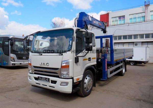 Кран-манипулятор JAC N120-L с КМУ DongYang 1414 (п.м 12 т)