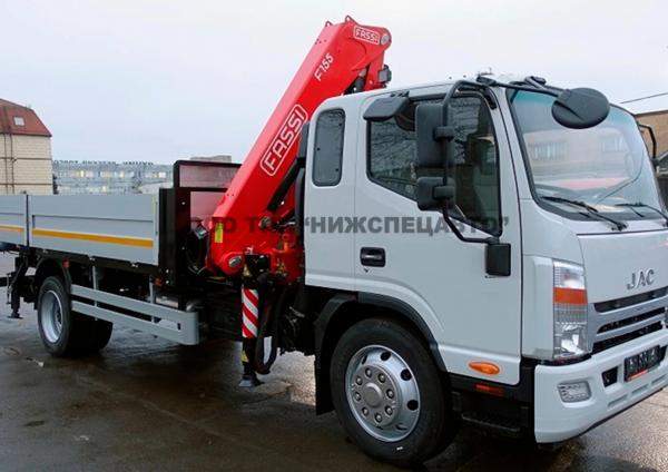 Кран-манипулятор JAC N120 с КМУ Fassi 155 (п.м 12 т)