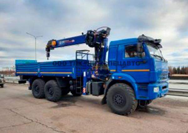 Кран-манипулятор Камаз 43118 с КМУ Dong Yang 1956