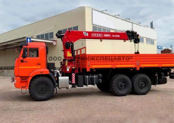 Кран-манипулятор Камаз 43118 с КМУ FASSI MVF 1556
