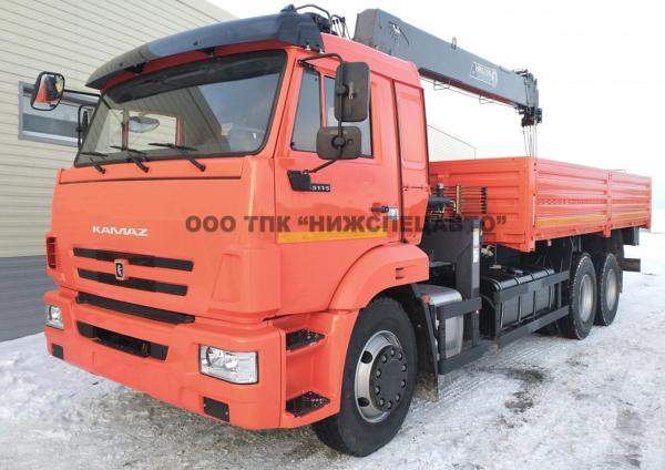 Кран-манипулятор Камаз 65115 с КМУ Horyong 206