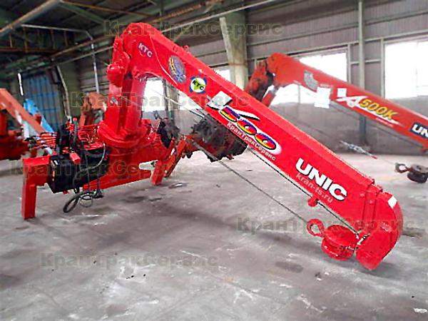 Кран манипулятор UNIC-TADANO