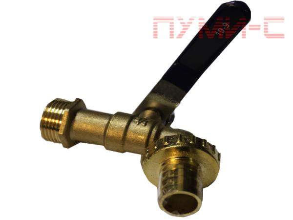 Кран на 3/4 дюйма из латуни