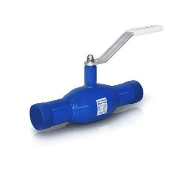 Кран шаровый Ду25 Ру40 под приварку Темпер (Temper)