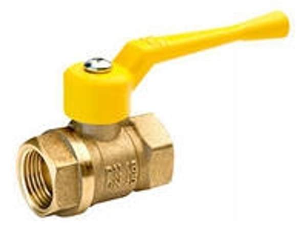 Кран шаровой муфтовый 11б27п Ду15 Ру16 газ