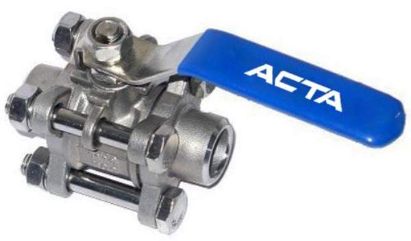 Кран шаровой полнопроходный под сварку АСТА КШ654 11/4''