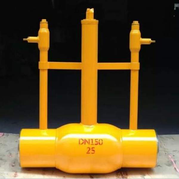 Кран шаровой цельносварной стальной подземный Ру25 Ду150