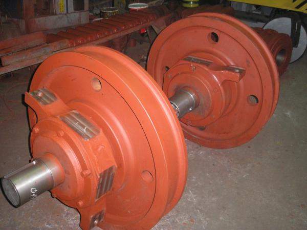 Крановое колесо К2Р-710х100 холостое