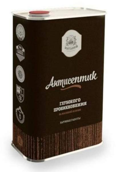 Краска-антисептик "Винха" (Vinha) TVT 2665 кроющая для дерева база VC "Tikkurila" (3 л)