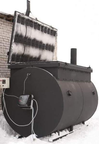 Крематор газовый КГ-1500 (на 1600 кг.) (Тип исполнения крематора:стандарт)