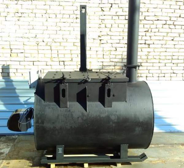 Крематор газовый КГ-200 (на 200 кг.) (Тип исполнения крематора:эконом)