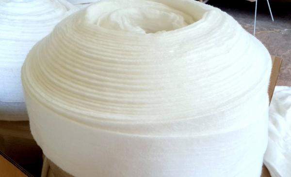 Кремнеземная огнестойкая лента ЭКОВУЛ для печи, камина, дымохода.