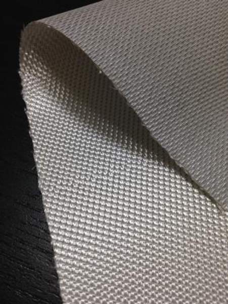 Кремнеземная ткань КТ-11-С8/3-ПУ (ширина 115 cм) с полиуретановым покрытием односторонняя