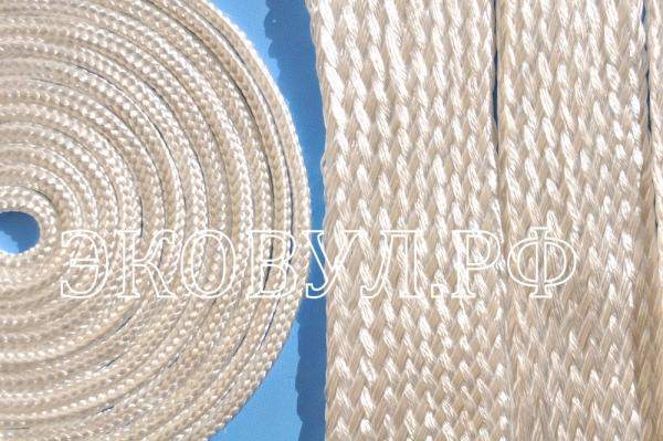Кремнеземный шнур (чулок) ШК - 8 (100 метров)
